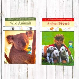 Children's Book Set Animals